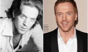 Damian Lewis' eyes and hair color