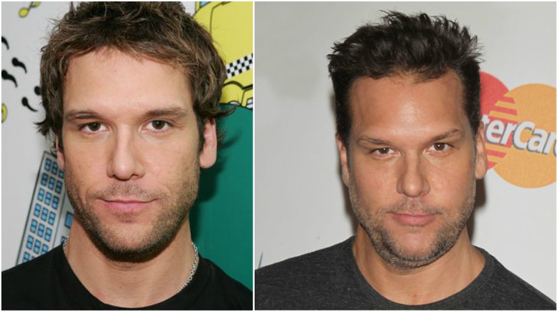 Dane Cook's eyes and hair color