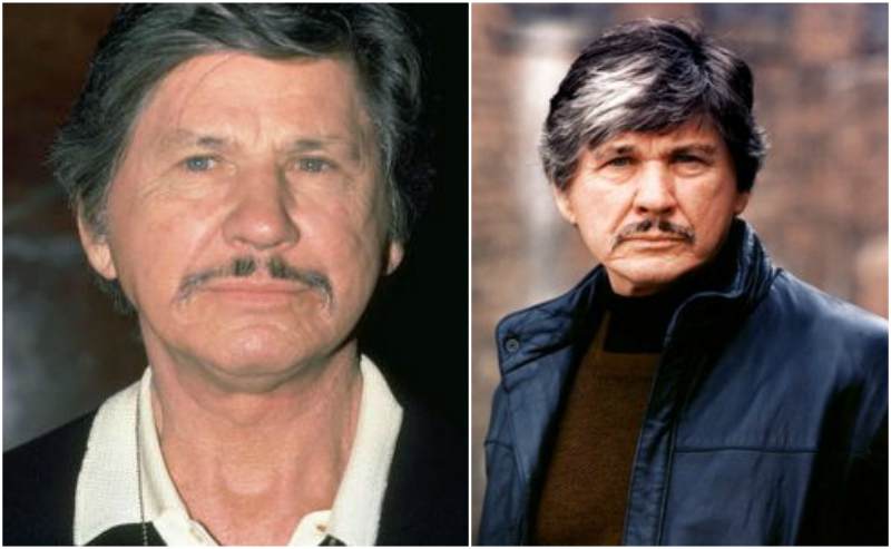 Charles Bronson’s eyes and hair color