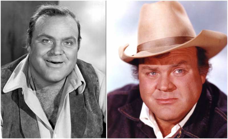 Dan Blocker's eyes and hair color