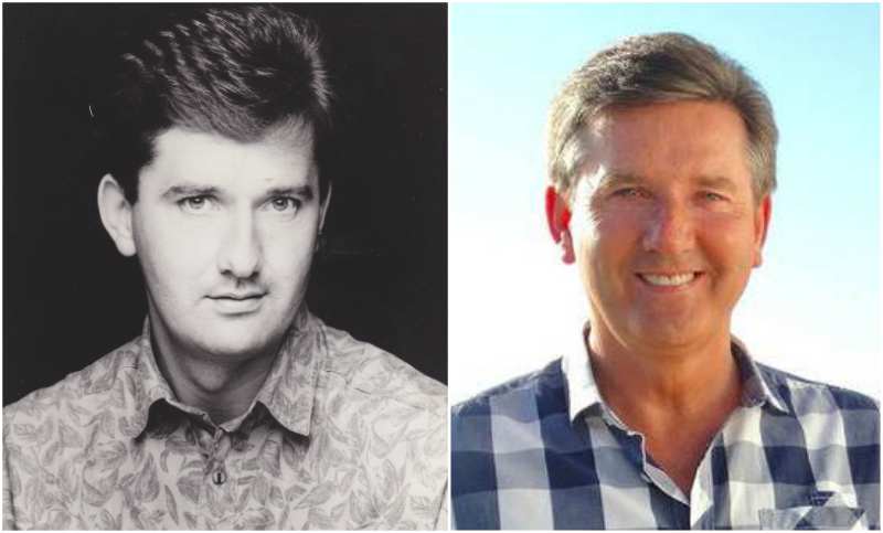 Daniel O'Donnell's eyes and hair color