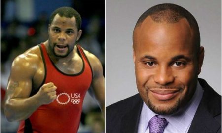 Daniel Cormier's eyes and hair color