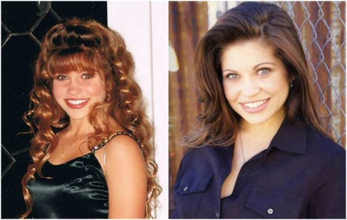 Danielle Fishel's eyes and hair color