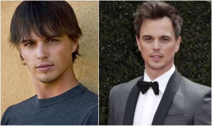 Darin Brooks' eyes and hair color