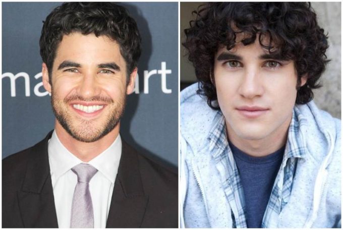 Darren Criss' eyes and hair color