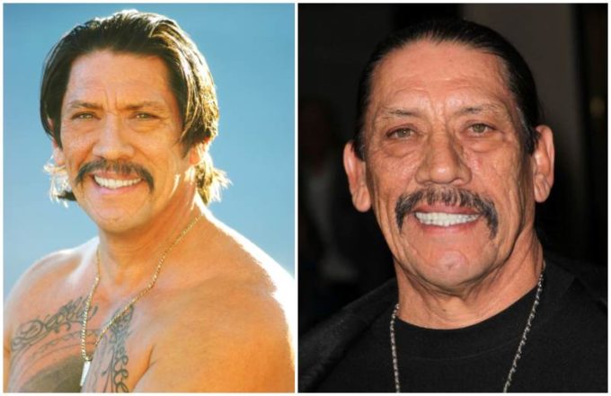 Danny Trejo's eyes and hair color