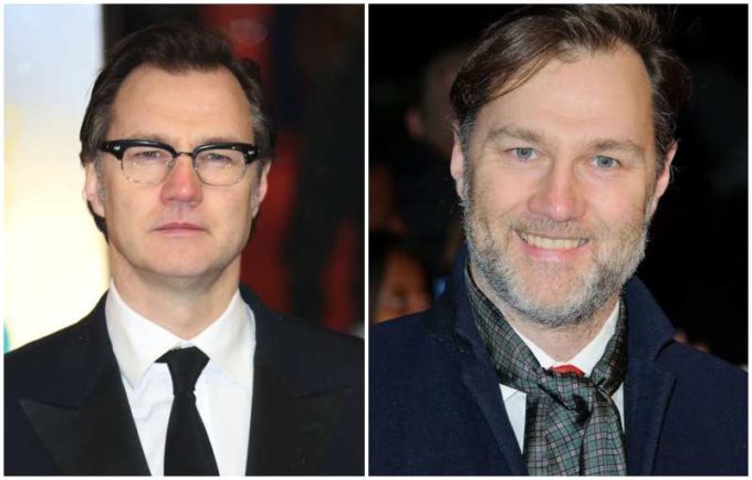 David Morrissey's eyes and hair color