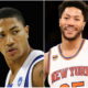 Derrick Rose's eyes and hair color