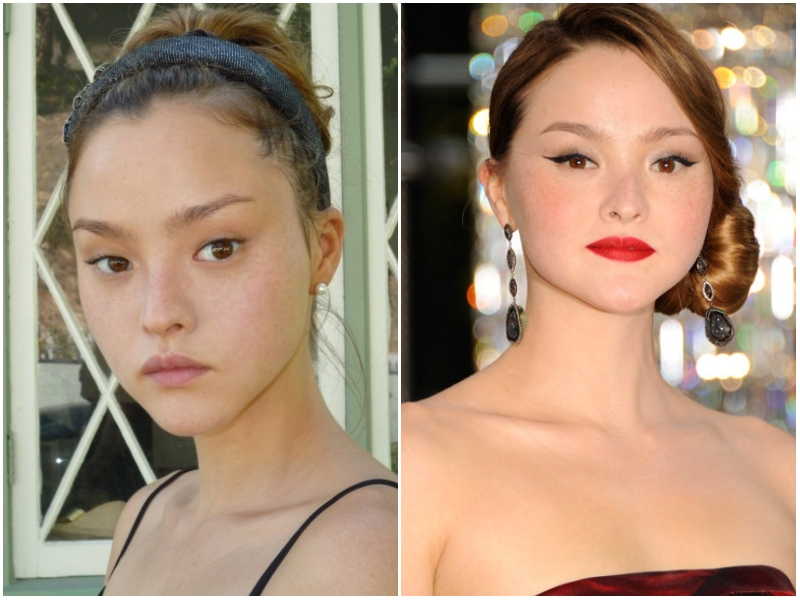 Devon Aoki's eyes and hair color