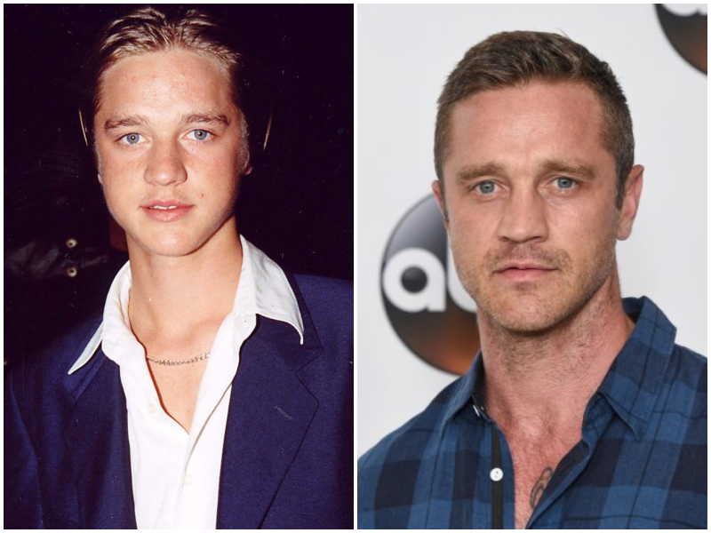 Devon Sawa's eyes and hair color