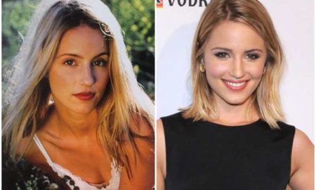 Dianna Agron's eyes and hair color