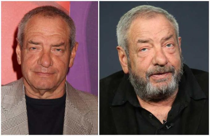 Dick Wolf's eyes and hair color