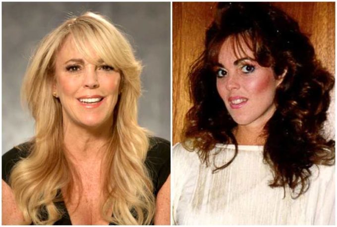 Dina Lohan's eyes and hair color