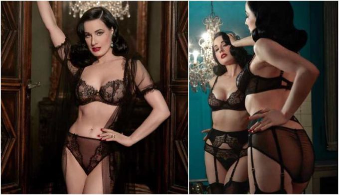 Dita Von Teese's height, weight and body measurements