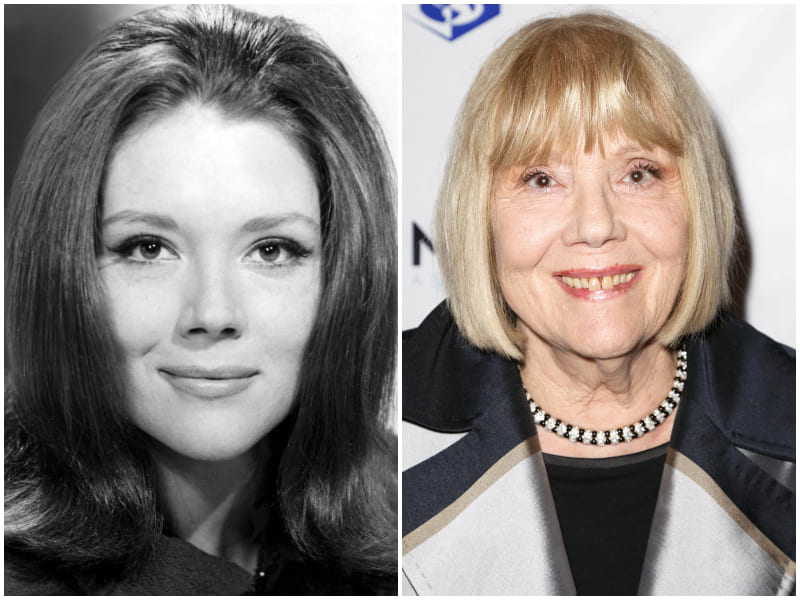 Diana Rigg's height, weight. Active over 70