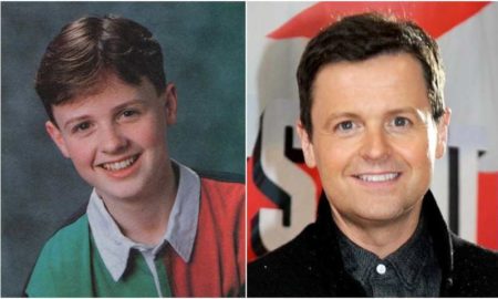 Declan Donnelly's eyes and hair color