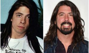 Dave Grohl's eyes and hair color