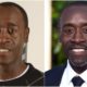 Don Cheadle's eyes and hair color