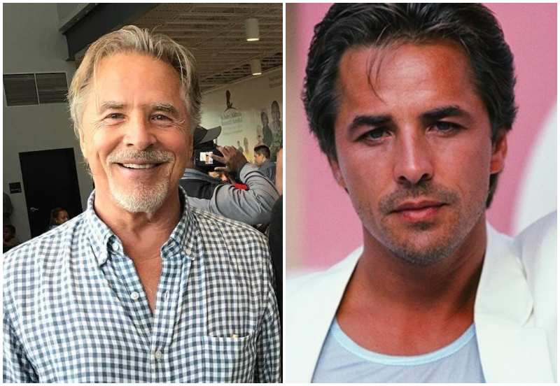 Don Johnson's height and weight. The man from Miami Vice