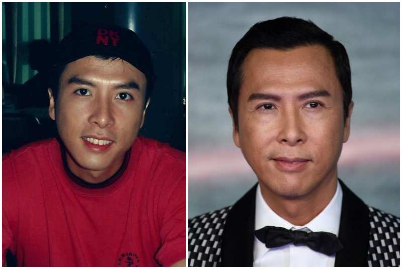 Donnie Yen's eyes and hair color