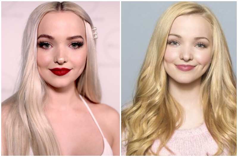 Barva očí a vlasů Dove Cameron