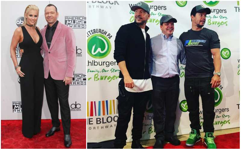 Donnie Wahlberg Standing Tall And Proud