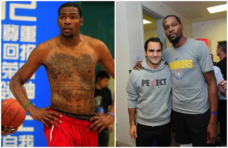 Kevin Durant's height and weight and body measurements