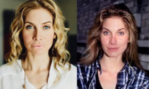 Elizabeth Mitchell's eyes and hair color