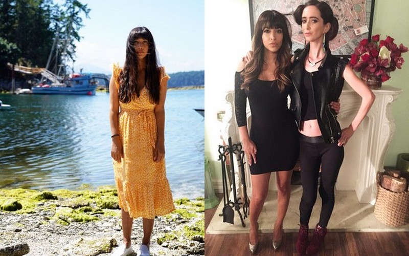 Hannah Simone højde, vægt og kropsmål